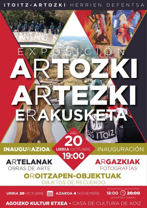 Artozki Artezki erakusketa: Itoitz-Artozki Herrien defentsa