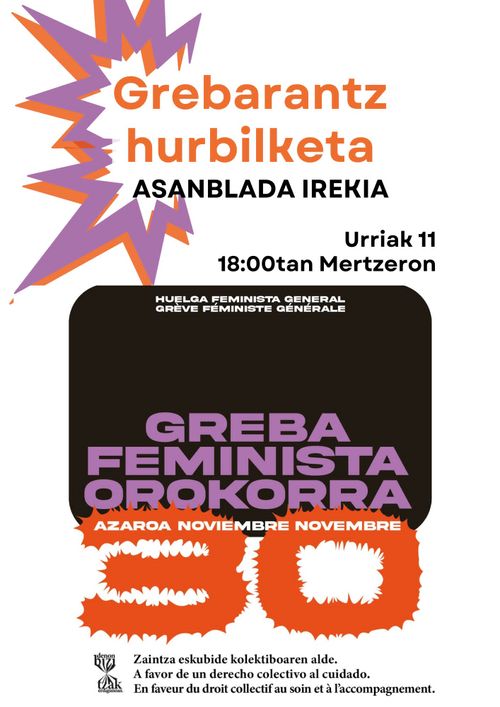 Greba Feminista Orokorra. Asanblada irekia