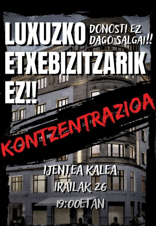 Luxuzko Etxebizitzarik Ez! 