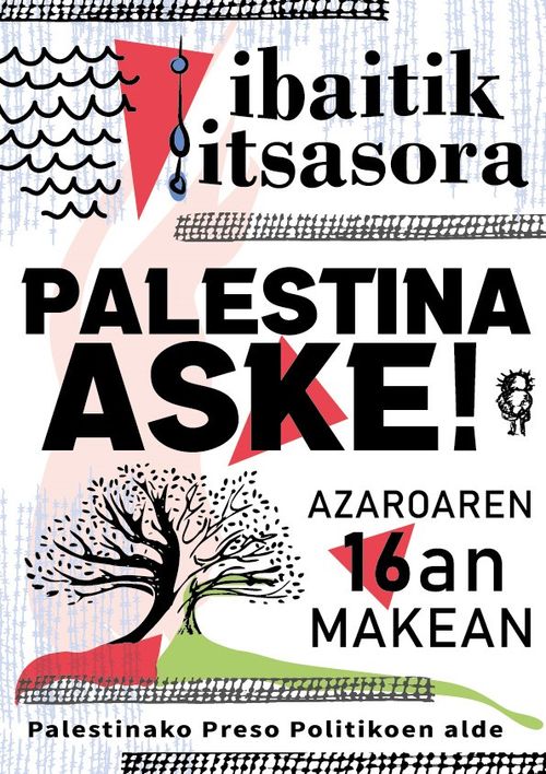 "IBAITIK ITSASORA PALESTINA ASKE!" eguna